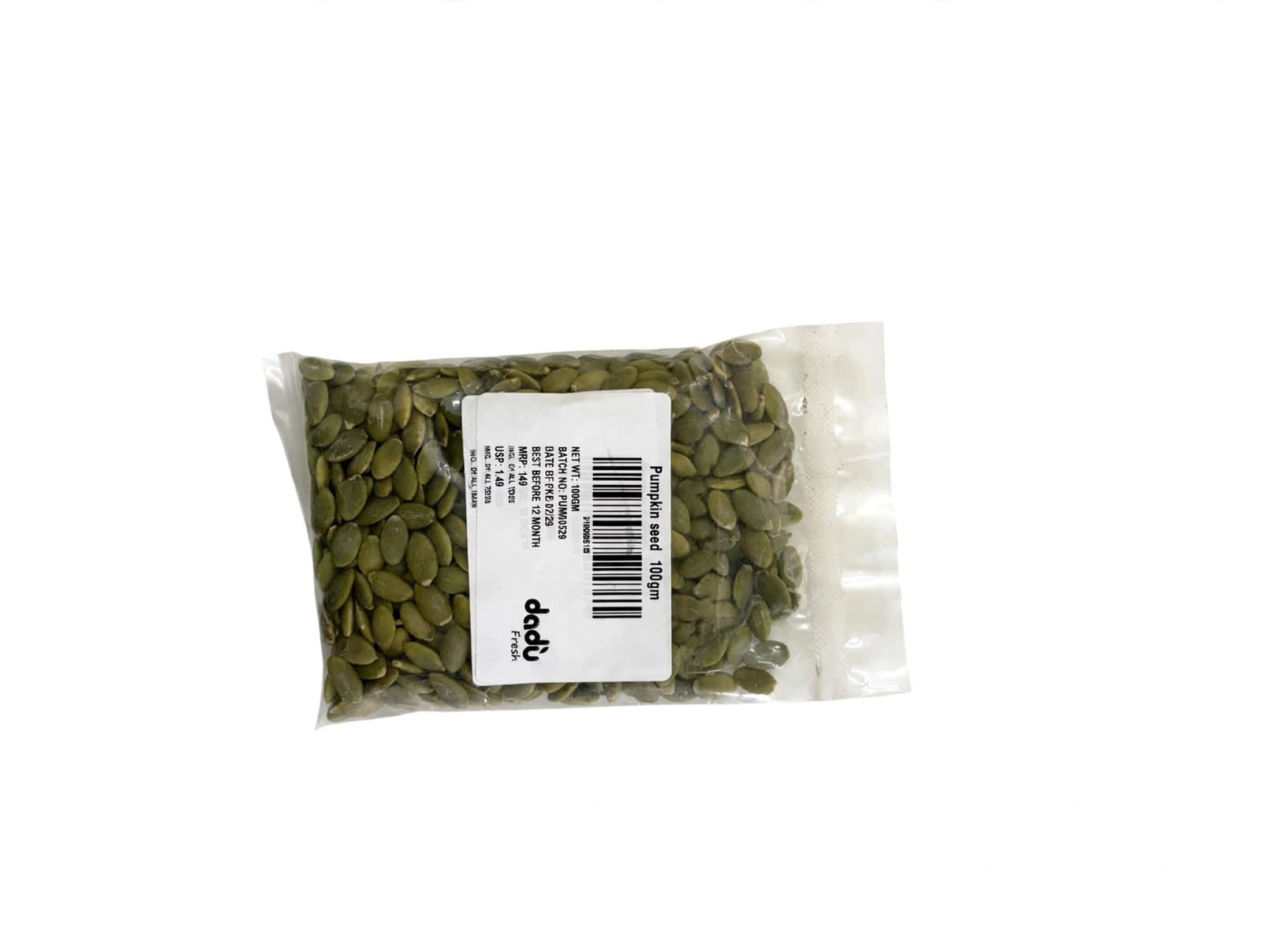 Dadu Fresh Pumpkin Seed
