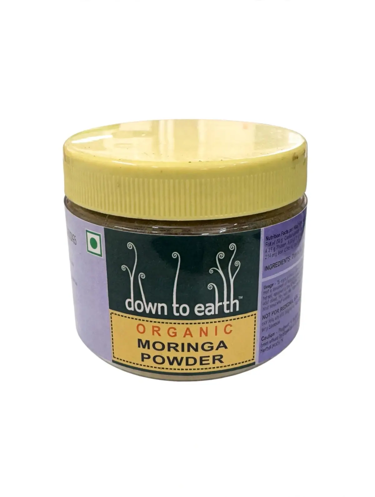 Down To Earth Organic Moringa Powder view 1