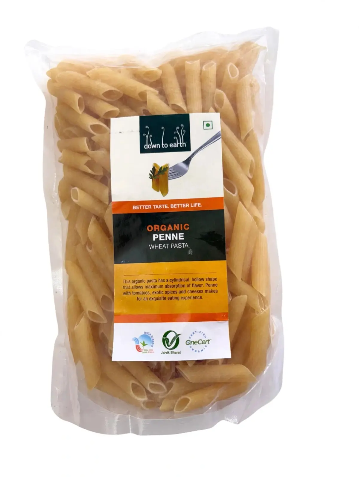 Down To Earth Organic Penne Wheat Pasta