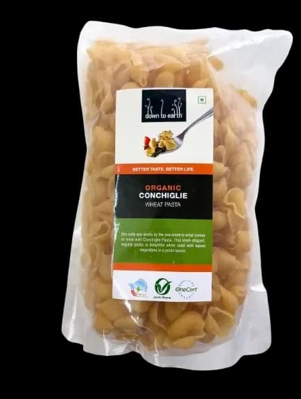 Organic Conchiglie Wheat Pasta