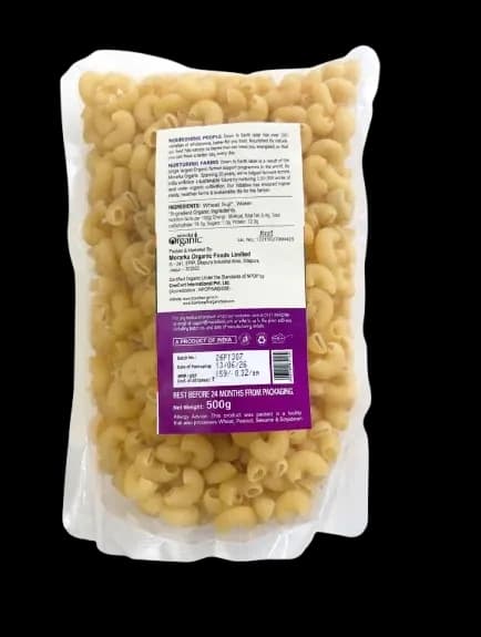 Organic Macaroni view 1