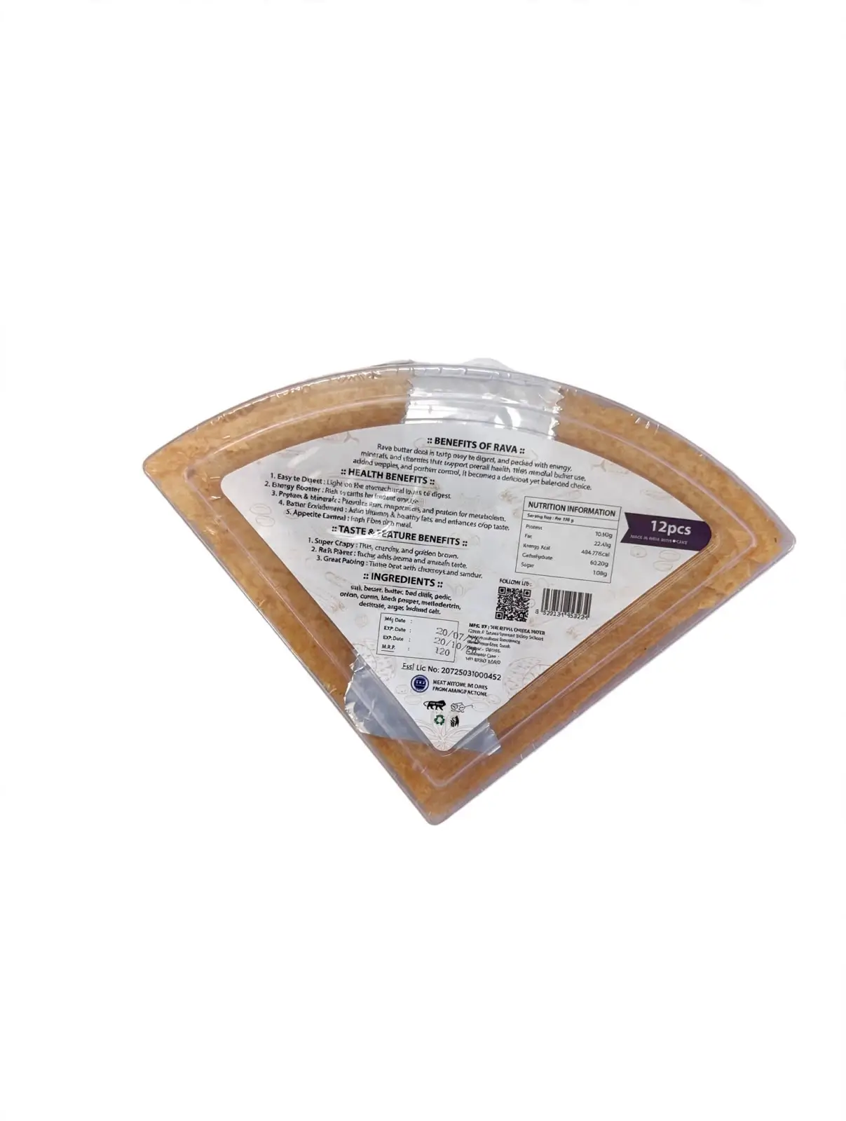 Royal Dhosa Paper Rava Butter Dosa