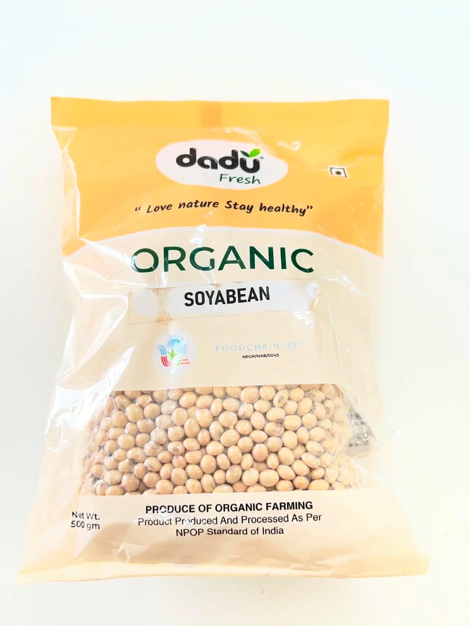 Organic Soyabean view 1