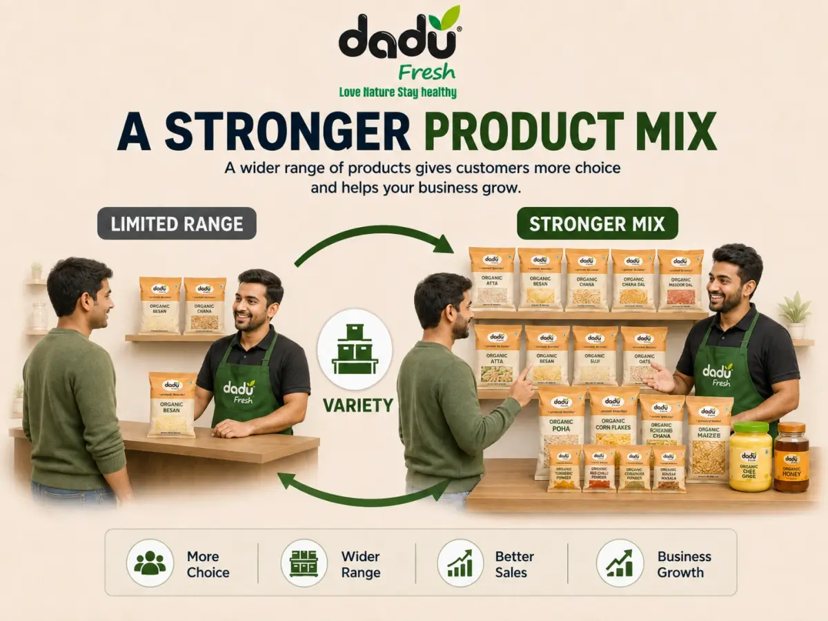 A stronger product mix
