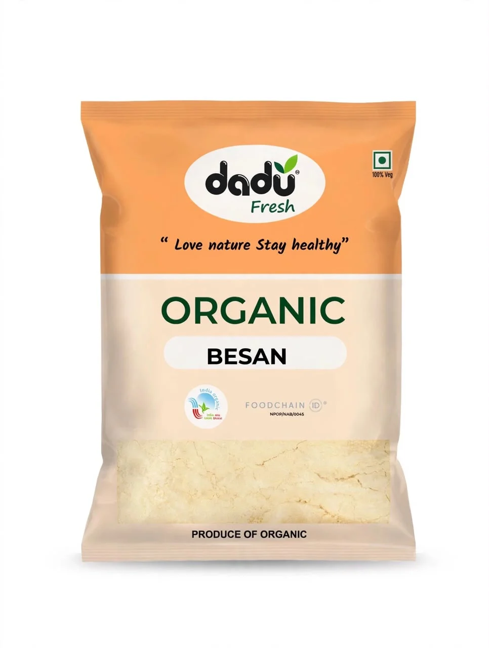 Organic Besan view 1